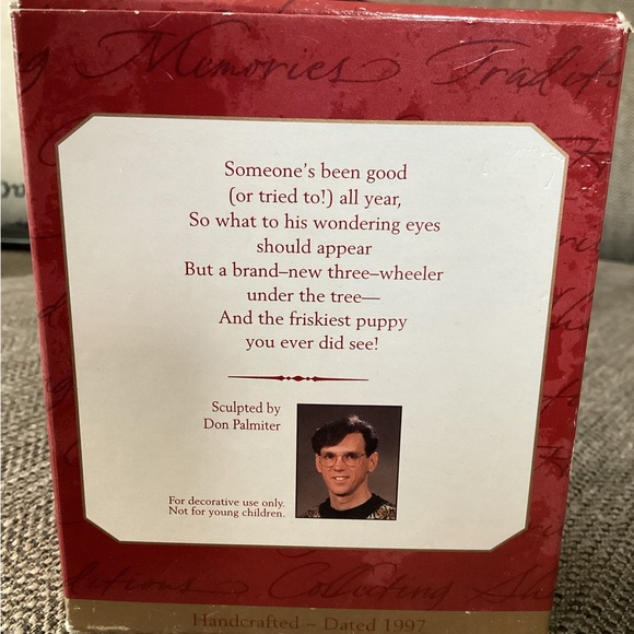 Vintage Hallmark Biking Buddies ornament with box - Picture 4 of 5